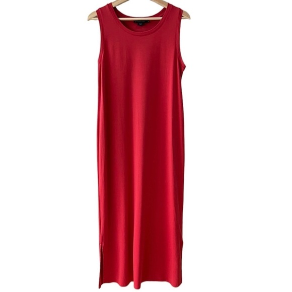 Pendleton Eliot Red Sleeveless Cotton Dress Size M - Picture 2 of 10